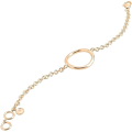 Miniatyrbillede 3 af 5: Circle Link Chain Armbånd
