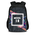 Miniatyrbild 3 av 4: 16 tum fotboll Messi 10 3d tryck barn skolväskor ortopedisk ryggsäck barn skolpojkar flickor Mochila tecknad väska style 11