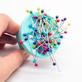 Miniatyrbild 3 av 5: Magnetisk sykudde handledssömnad handledsmagnetisk nålhållare handledsnål kudde