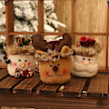 Miniatyrbillede 5 af 5: Julekonfektpose Æblepose Julepynt Gavepose Super Sød Juleæblepose Gavepose (6 stk)