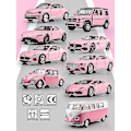 Pikkukuva 2 / 5: Tytön lelut tyttöystävälle RMZ Diecasts leluajoneuvot T1 Bus G63 1:36 seosauto VW Classic Beetle
