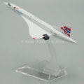 Miniatyrbillede 2 af 5: 1:400 Støbt metalflymodel Concorde Air France / British Replica Collector Edition france