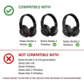 Miniatyrbilde 4 av 5: Reservedeler for reparasjon av topphodebånd til Beats Studio 3 Defiant Black-Red