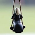 Pikkukuva 1 / 4: Hayao Miyazaki Spirited Away keinuva Nimetön mies -hahmot Lelut Auton riipus Koriste