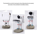 Miniatyrbilde 5 av 5: Urklokke Stativ Gammel Butler/Astronaut Harpiks Statue Modell Ur Stativ Dekorasjon Oppbevaringsstativ Jewe