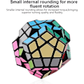 Miniatyrbilde 4 av 5: Shengshou Megaminx Speed Cube 3x3 Dodekaeder Heksagon Puslespill Leker Svart
