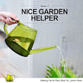 Miniatyrbillede 4 af 4: Vandkande Lime Grøn Indendørs Vandkande Til Hus Bonsai Planter Have Blomst Lang Tud 1.4l 1/3 Gallon Lille Moderne