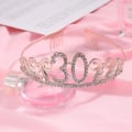 Miniatyrbild 2 av 3: 30-års födelsedagskrona Tiara Diadem Princess With Comb