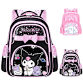 Miniatyrbild 2 av 8: Sanrio Cartoon Tryckt Ryggsäck Casual Ryggsäck Poster Lätt Stor Kapacitet Resa Laptop Ryggsäck Kuromi L