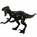 Miniatyrbillede 1 af 5: Realistisk Indoraptor Dinosaur Figur Legetøj Jurassic World Model Gave