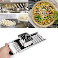 Miniatyrbild 3 av 5: Spaetzle-planer i rostfritt stål, rivjärnssil, 32,5 x 11 x 6,5 cm, för spaetzle, spaetzle-maskin i rostfritt stål, nuddelmaskin, pastamall