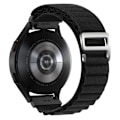 Miniatyrbillede 1 af 4: Udskiftningsarmbånd til Coros Pace 2 / Coros Apex 42mm, 20mm Universal Nylon Justerbar Urrem Black