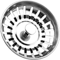 Miniatyrbillede 1 af 5: Køkkenvask Si Strainer Prop i Rustfrit Stål Fortykket Egnet til Køkkenvask Huldiameter 78mm