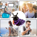 Miniatyrbild 5 av 5: Fidget Slug Leksak Artikulerande Stim Leksak Vit/svart,pop It Slug 3d Tryckt Artikulerad Slug Fidget Leksak black and purple
