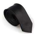 Slankt/tynt moderne slips - svart