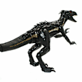 Miniatyrbillede 3 af 5: Realistisk Indoraptor Dinosaur Figur Legetøj Jurassic World Model Gave