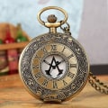 Pikkukuva 2 / 5: Antikainen taskukello Assassin's Creed -tyyliin roomalaisin numeroin koristeellinen kaulakoru Silver Waist Chain