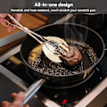 Miniatyrbild 5 av 5: Metallkök Tång, Matlagningstång Grill Tång Buffé Servering Salladstång Socker Tång Guld Mat Tång För Servering Matlagning Buffé Sallad Isbit(2st
