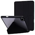 Miniatyrbild 1 av 5: Fodral till iPad Pro 13 (2024) Origami Ställ Läder Tabletskydd med Auto Wake / Sleep - Svart Multicolor Black