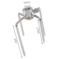 Pikkukuva 2 / 5: 2 kpl Grill Rotary Barbecue Grill Fork -lisävarusteet Grill Fork