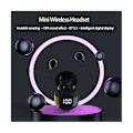 Miniatyrbild 4 av 5: SK18 Superbass Hörlurar TWS Trådlösa Bluetooth-headset med mikrofon Smart Touch Hörlurar Brusreducering