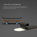 Miniatyrbilde 5 av 5: Finger Skateboard Tre Skateboard i Tre Profesjonelle Stenter Finger Skate Set Yellow