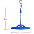 Miniatyrbild 2 av 5: 1-pack Ninja Hjul Hinder för Barn - Ninja Warrior Hinderbana Cou-X72-