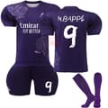 Gos- 2425 Real Madrid Mbappé Co-branded Lilla Nr. 9-FQ- 28