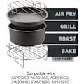 Miniatyrbild 1 av 5: OBH Nordica/Tefal Easy Fry tillbehörssats för OBH Nordica XXL air 822