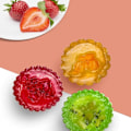 Miniatyrbilde 2 av 5: KCVV Bakeform - Mini Quicheform - Gjenbrukbar - For Baking, Restaurant, Eggedos, Puddinglaging - 30 Stykker