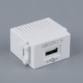 Miniatyrbillede 3 af 5: USB-Strømforsyningsmodul 220V 5V Transformer Switch Adapter Hvid