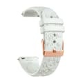 Kellon ranneke Garmin Vivoactive 5 / Vivoactive 6/3/3, 20 mm pehmeä silikoni vaaleanharmaa light gray