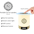 Miniatyrbillede 2 af 5: Bluetooth Koran-højttaler med LED-natlys, app-styring, Azan-ur og højttaler