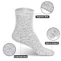 Miniatyrbild 2 av 5: 6 par flip-flop unisex strumpor tabi split toe strumpor tåstrumpor för män pojkar kvinnor