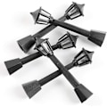Miniatyrbillede 5 af 5: 5 stk. Mini Gadelampe Model Lampe Stolpe Lys Udendørs Sti-X71-