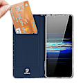 Pikkukuva 4 / 5: Sony Xperia 5 II:lle Dux Ducis Skin Pro -sarjan vaakasuora flip-kotelo PU + TPU -nahasta