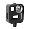 Miniatyrbild 2 av 9: Skyddande hölje CNC Aluminiumlegering Skyddsbur för GoPro Max