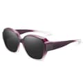 Polariserte Suncovers Solbriller Over Briller lilla purple