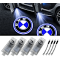 Miniatyrbild 1 av 5: Bildörr LED-ljusprojektor, 4-pack 3D spökljus uppgradering welc_qudddd