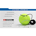 Miniatyrbillede 2 af 4: Stk. Tennis Træner Bold, tennistræningsbold og tennistræner