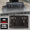 Miniatyrbild 3 av 5: Universella Motorcykel Sadelväskor Verktygsförvaring Väska Väderbeständigt PU Läder Sidoväskor