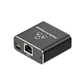 Miniatyrbild 1 av 5: Gigabit Ethernet-splitter 1 till 2 ut, 1000 Mbps - LAN/Internetkabelsplitter - Cat5/6/7-splitter, RJ45-nätverksförlängning