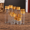 Miniatyrbillede 2 af 8: 10 stk. 5/7/10/14/18/20ml Glasflaske Lille Glasburk Forseglede Flaske