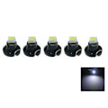 Miniatyrbilde 1 av 2: T4.2 T4 Neo Wedge 5-pakning med hvit LED-chip instrumentbelysning 1