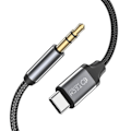 Pikkukuva 3 / 4: Tech-Protect USB-C - Aux Mini (3,5 mm) Kaapeli 120 cm Musta