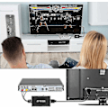Miniatyrbilde 4 av 5: RCA til HDMI-konverter, komposit til HDMI-adapter, støtter 1080p Pal/ntsc A Fiis null null-WELLNGS