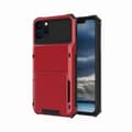 Stötsäkert robust fodral till iPhone 11 Pro Max Röd red