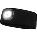 Sportpannebånd med lys for menn og kvinner, USB-oppladbar LED-løping