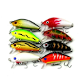 Miniatyrbillede 5 af 6: 37-pak fiskedrag wobler, Minnow blandet, Crankbait