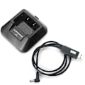 Miniatyrbillede 3 af 6: USB-batterilader til Baofeng UV-5R UV-5RE DM-5R Walkie Talkie